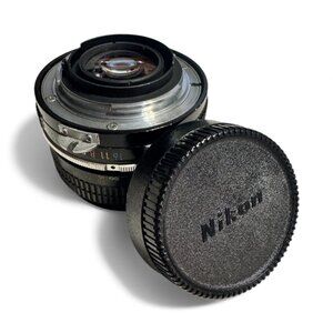 Nikon NIKKOR 50mm f/2 AI Lens Japan w/ Caps Clean Glass Fast Prime